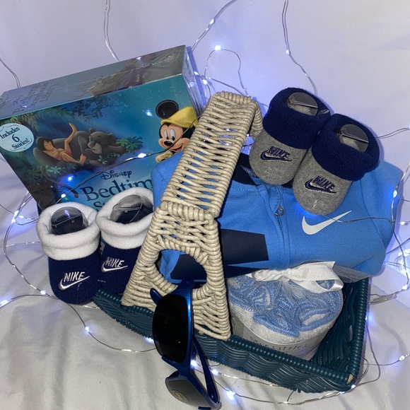 IG: BasketsByShy *PRE-PACKAGED BABY BASKET* - Picture 2 of 2